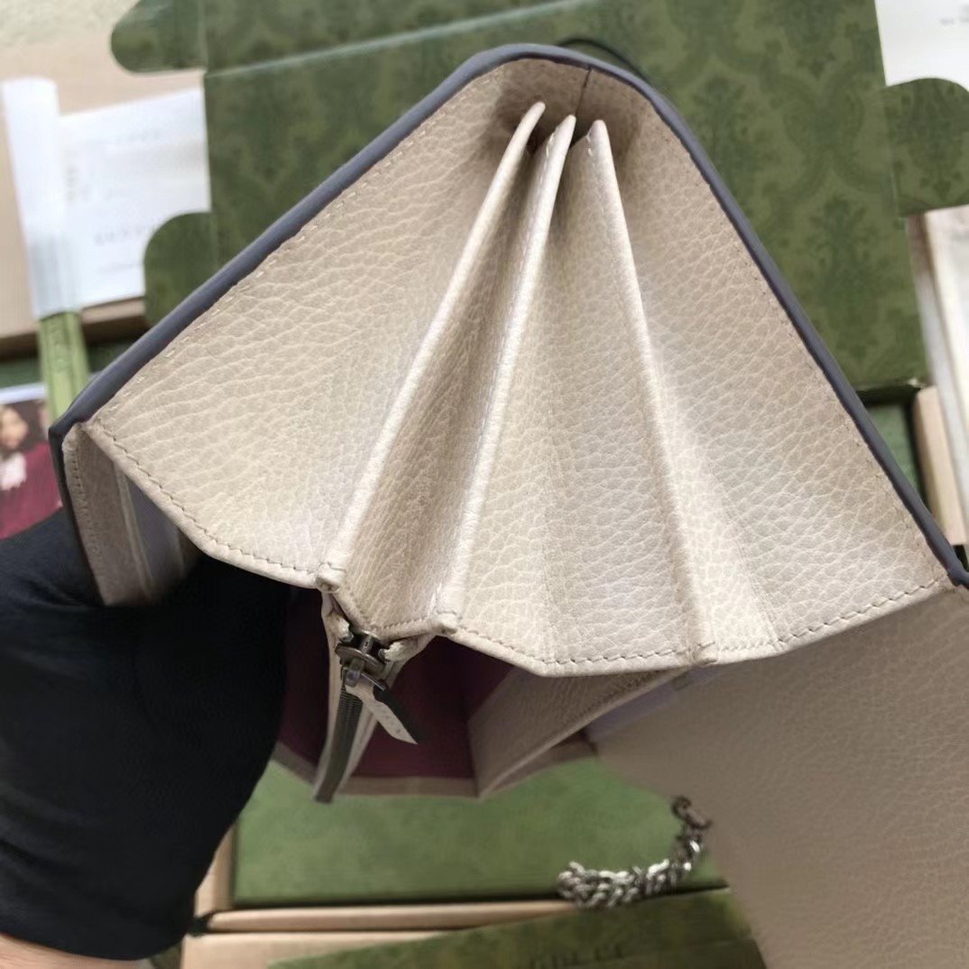 Gucci Dionysus Mini Leather Chain Bag(20-13.5-4CM) - FashionPlug