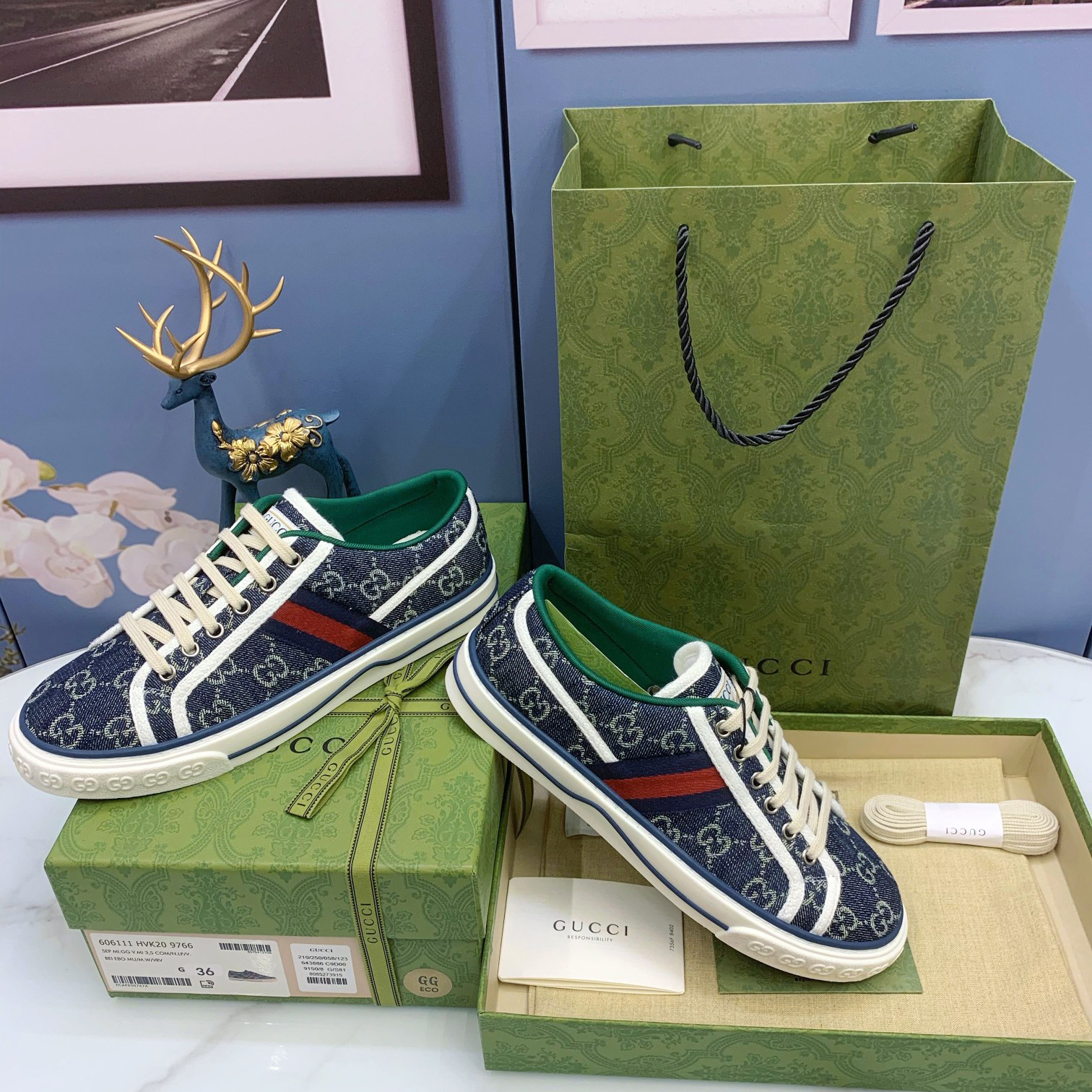 Gucci Tennis 1977 Sneaker - FashionPlug