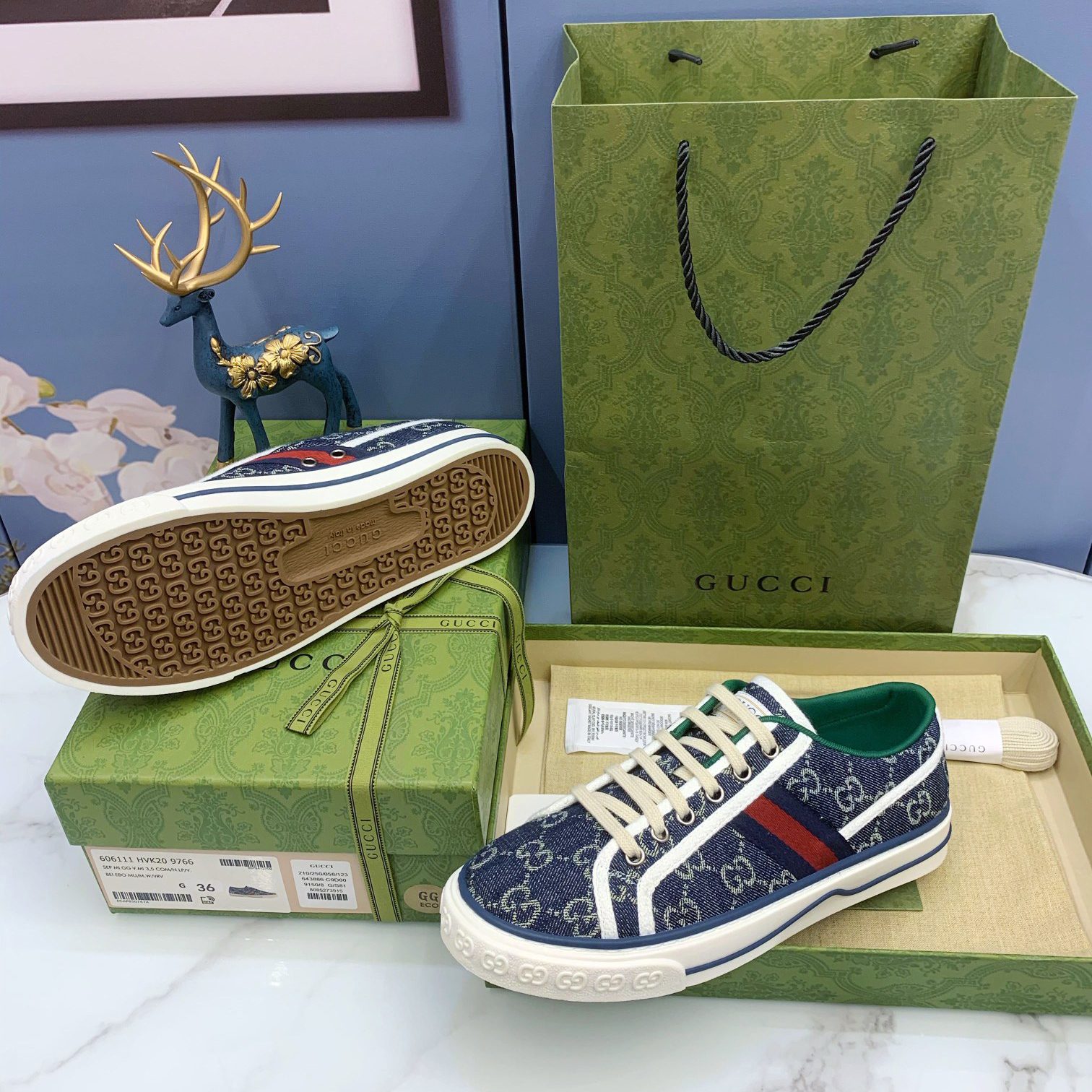Gucci Tennis 1977 Sneaker - FashionPlug