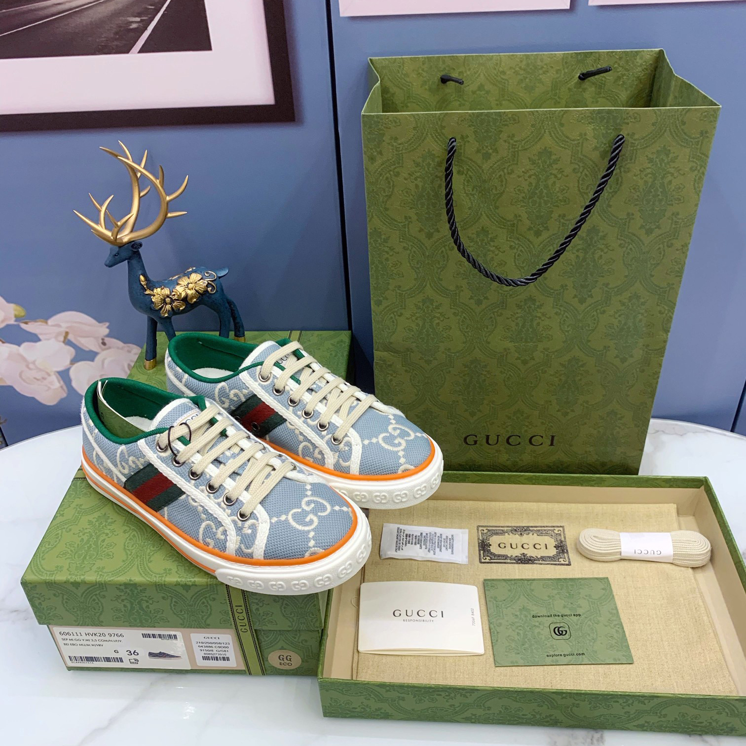Gucci Tennis 1977 Sneaker - FashionPlug