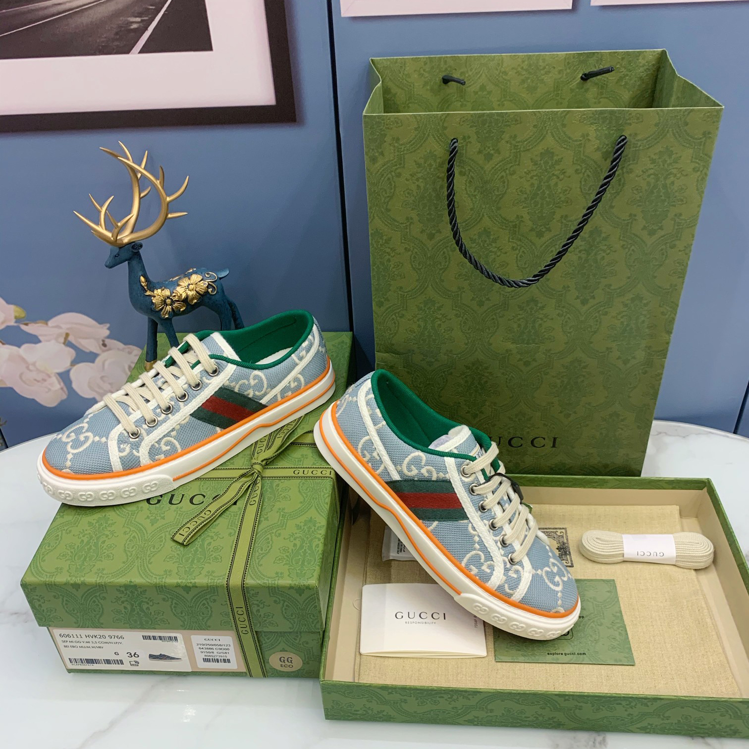 Gucci Tennis 1977 Sneaker - FashionPlug