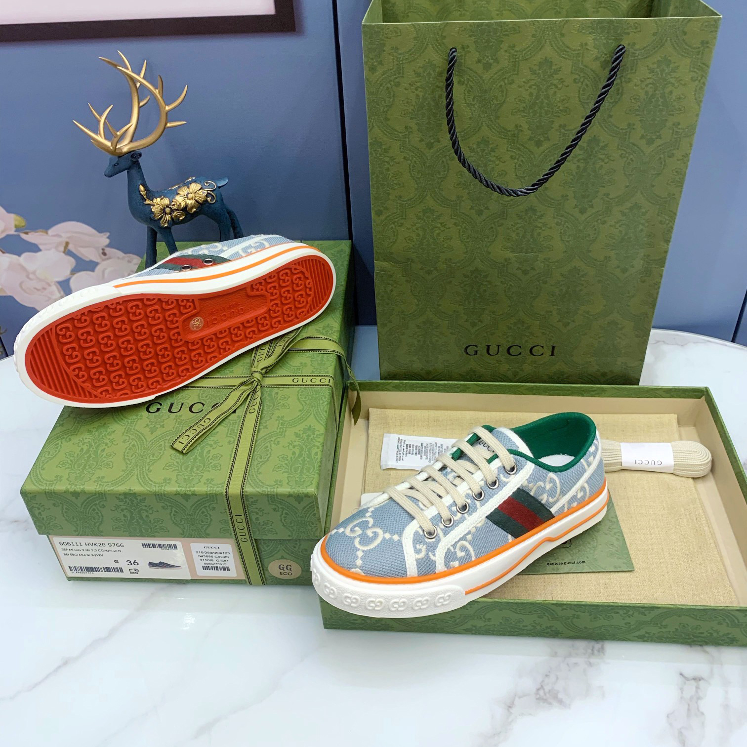 Gucci Tennis 1977 Sneaker - FashionPlug