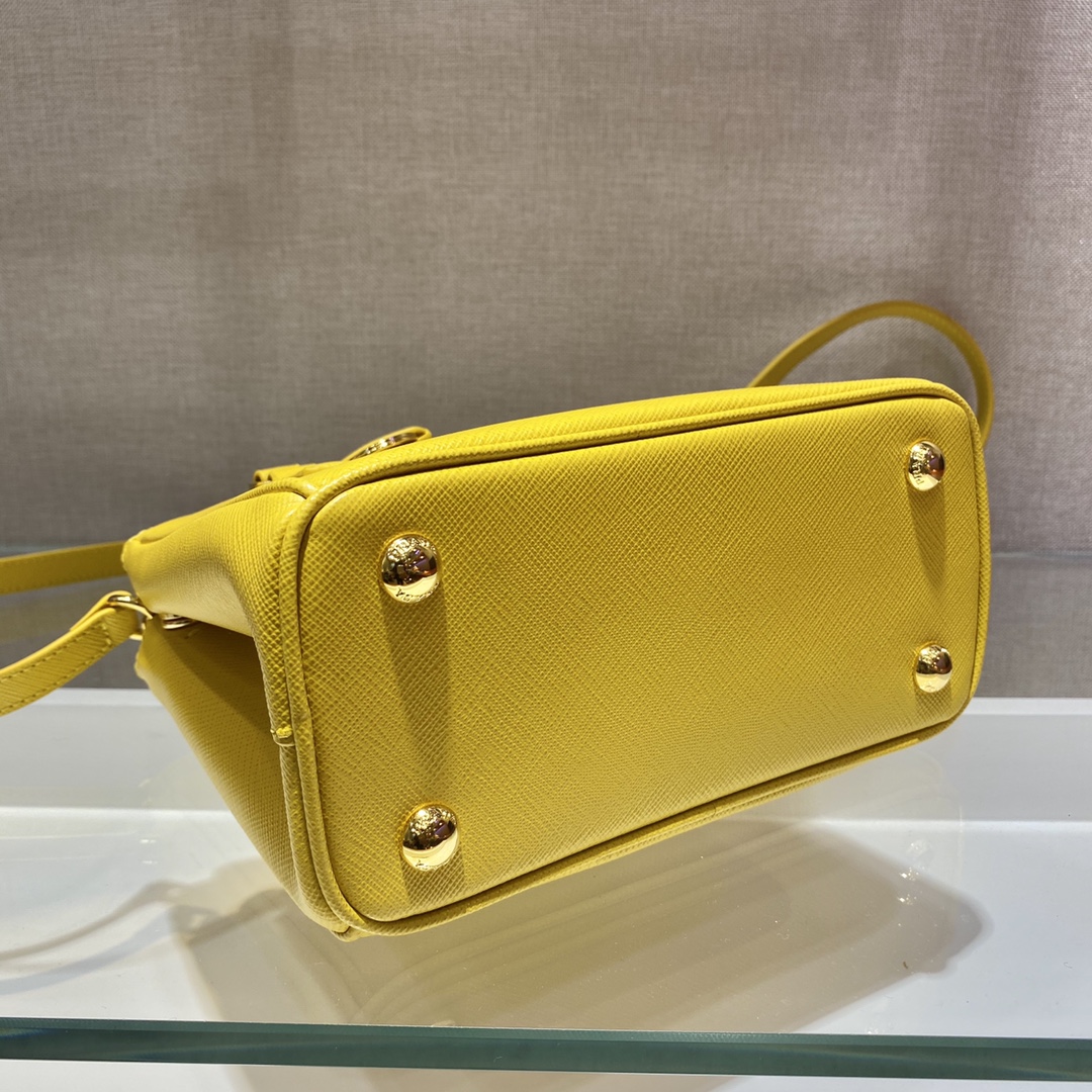 Prada Galleria Saffiano Leather Micro-Bag(20-14.5-9.5cm)   1BA906 - FashionPlug