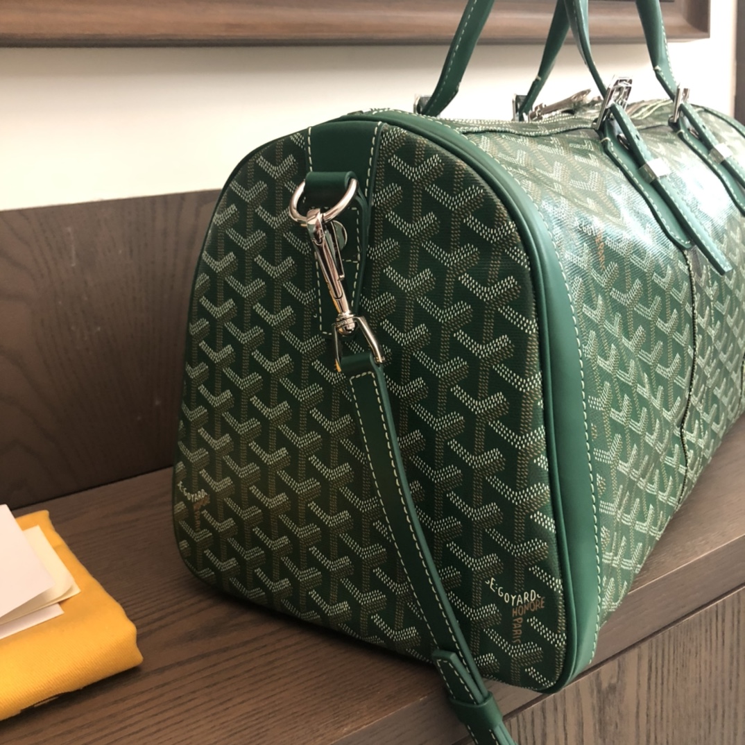 Goyard Luggage Boeing Travelling Bag Green(48-23-22cm) - FashionPlug