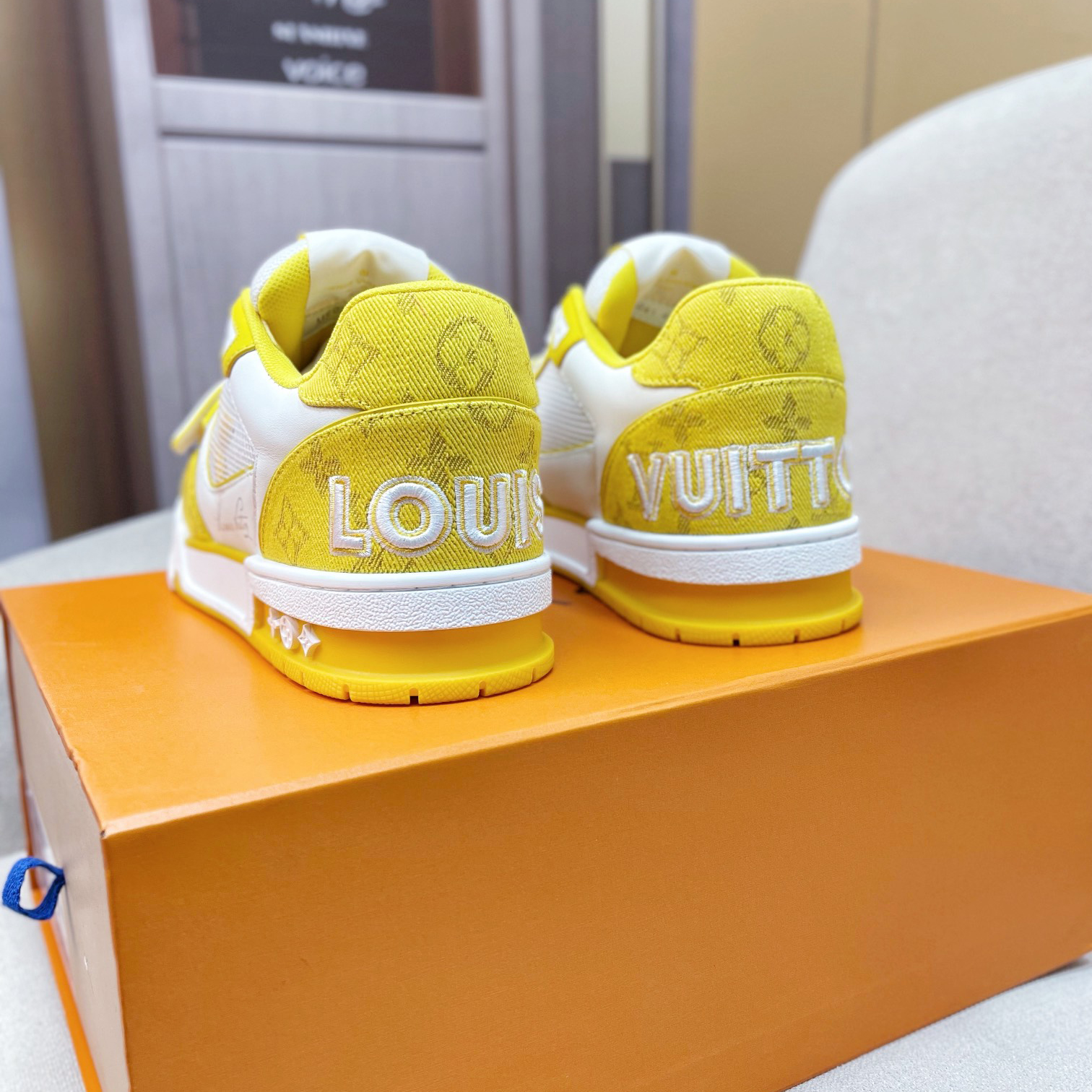 Louis Vuitton Trainer Sneaker - FashionPlug