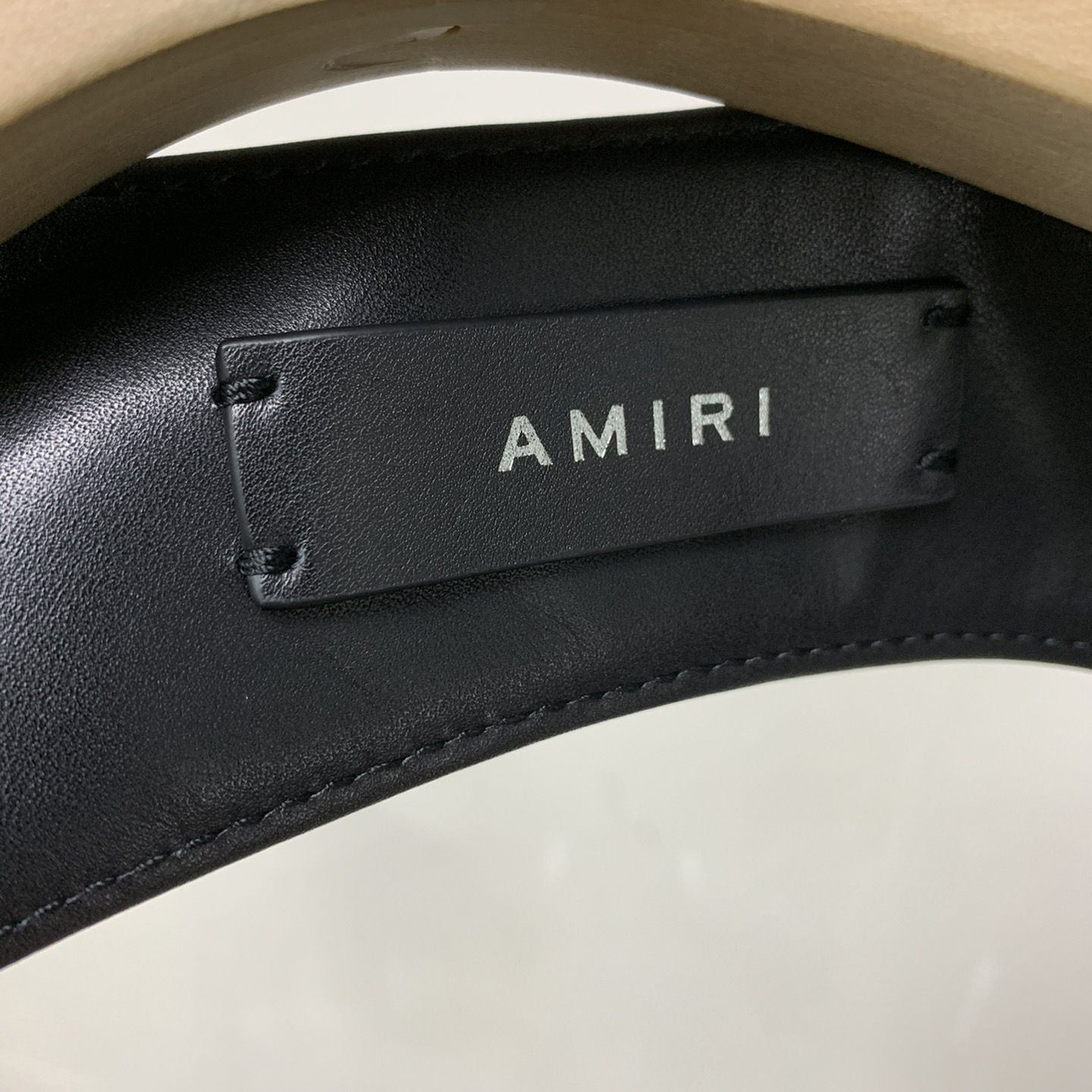 Amiri Black Leather Harness Bag - FashionPlug