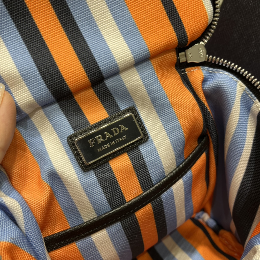 Prada Printed Canvas Shoulder Bag(21-15-15cm)   2VH147 - FashionPlug