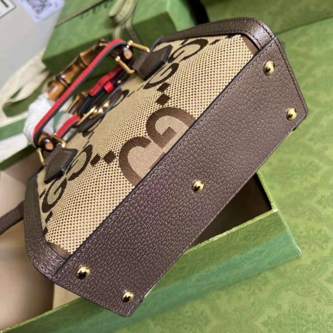 Gucci Diana Jumbo GG Mini Tote Bag(20-16-10CM) - FashionPlug
