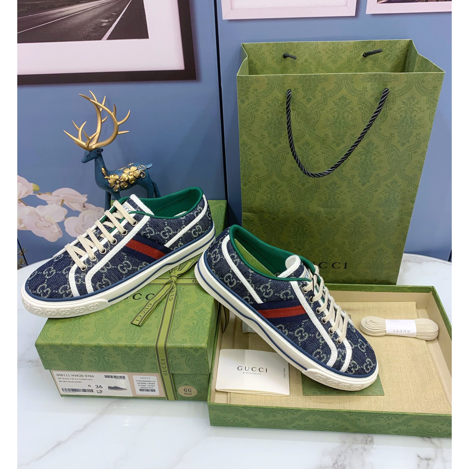 Gucci Tennis 1977 Sneaker - FashionPlug