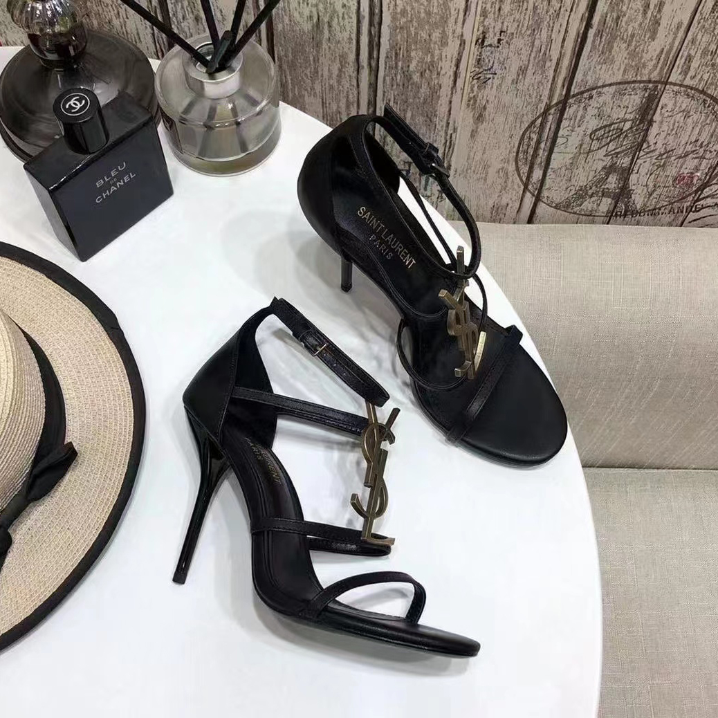 Saint Laurent High Heeled Sandals - FashionPlug
