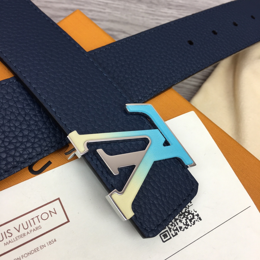 Louis Vuitton Shape 40MM Reversible Belt - FashionPlug