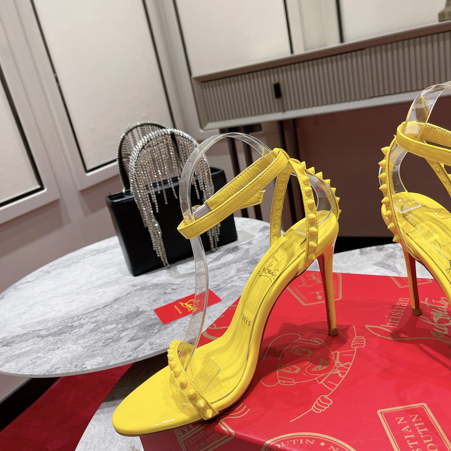 Christian Louboutin So Me Sandal 100MM - FashionPlug