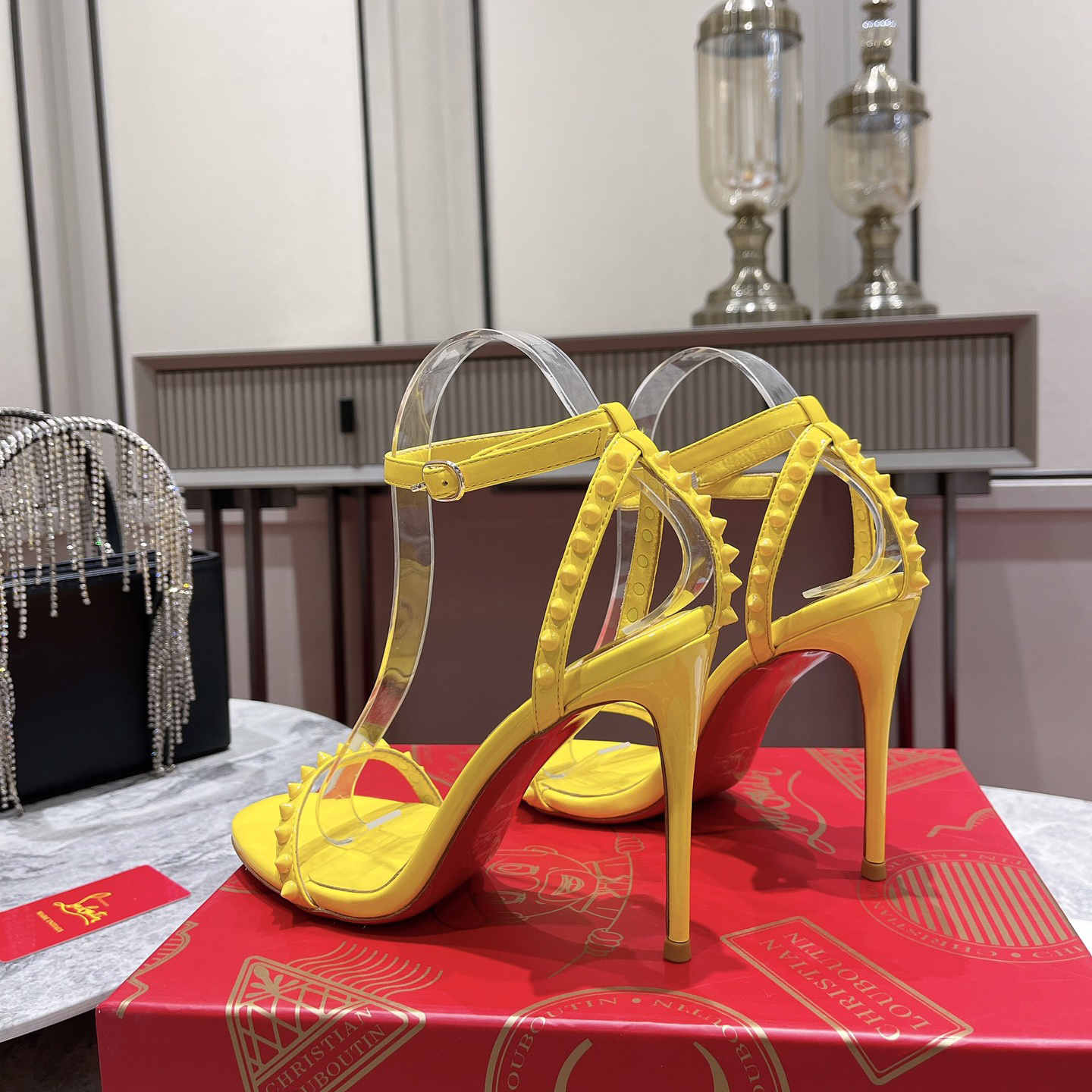 Christian Louboutin So Me Sandal 100MM - FashionPlug