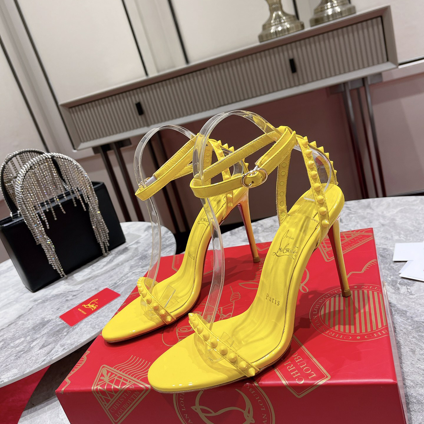 Christian Louboutin So Me Sandal 100MM - FashionPlug