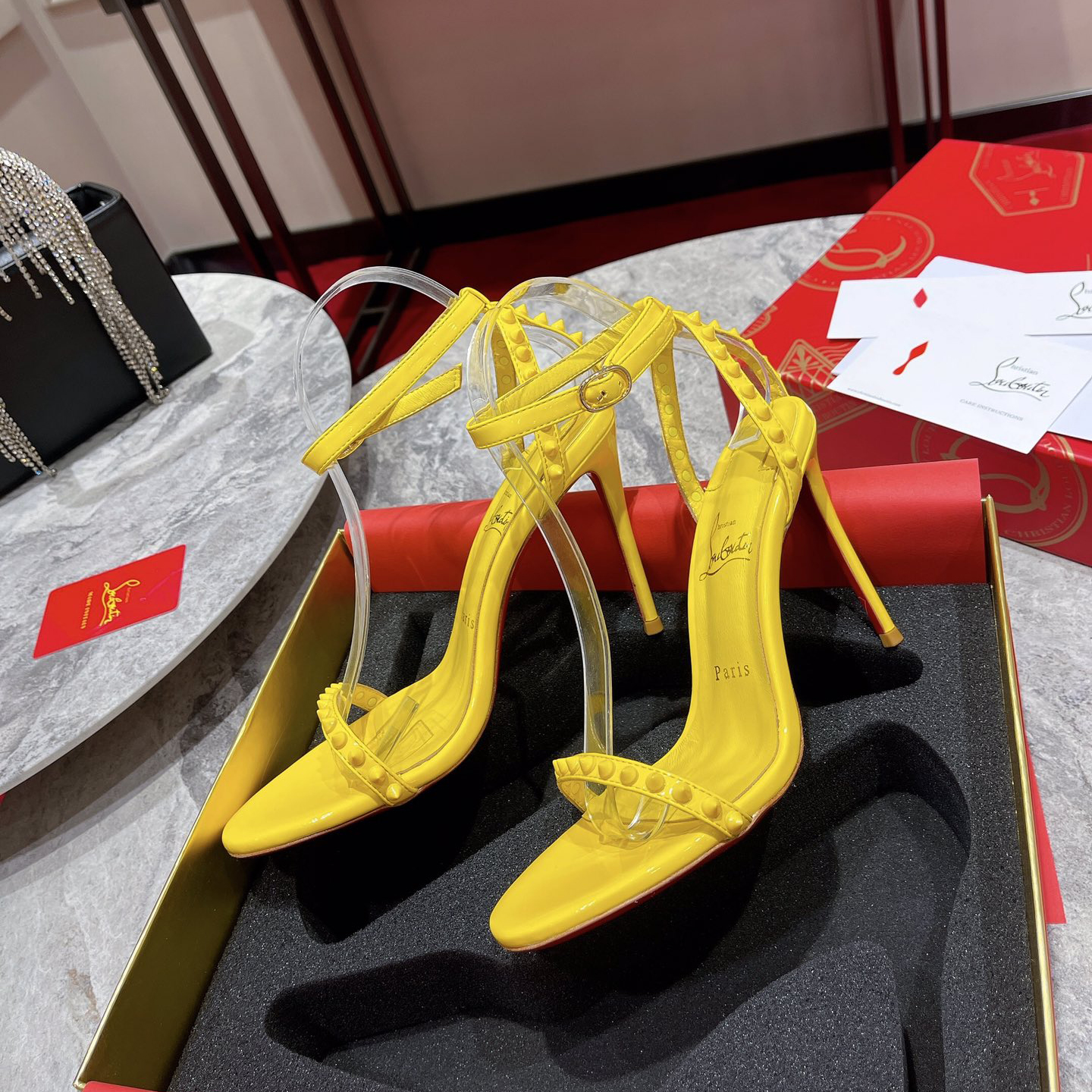 Christian Louboutin So Me Sandal 100MM - FashionPlug