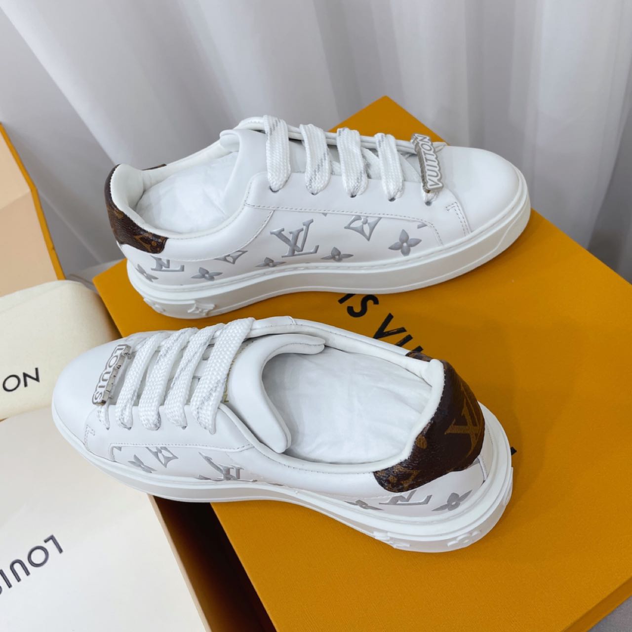 Louis Vuitton Time Out Sneaker  - FashionPlug