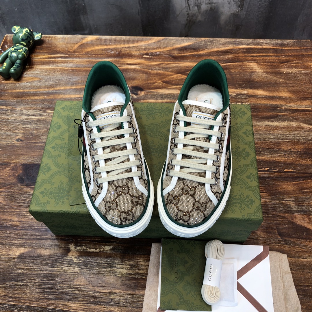 Gucci Tennis 1977 GG Multicolour Sneaker - FashionPlug