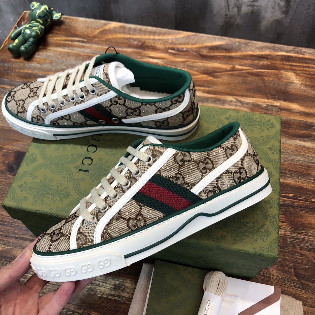 Gucci Tennis 1977 GG Multicolour Sneaker - FashionPlug