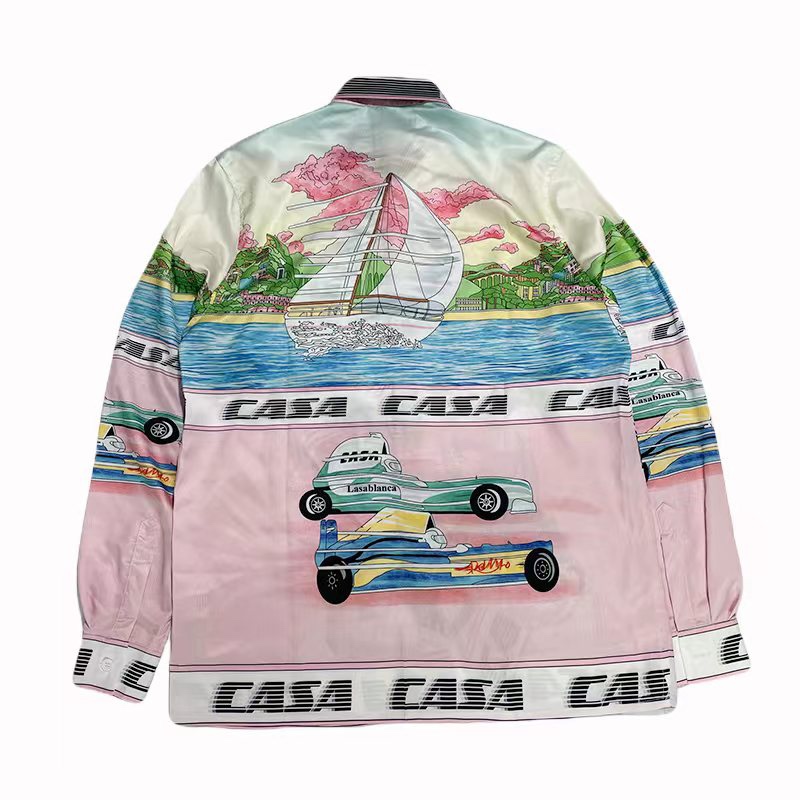 Casablanca Long Sleeves Shirt - FashionPlug