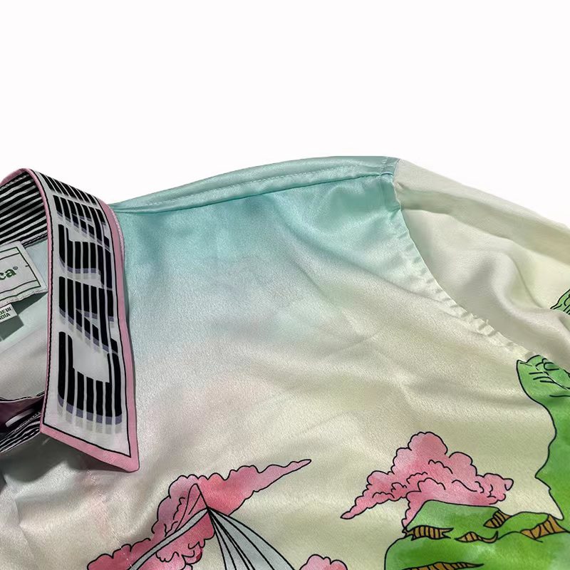 Casablanca Long Sleeves Shirt - FashionPlug