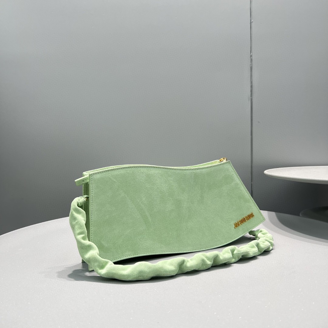 Jacquemus La Vague Ocean Curve Shoulder Bag(33-14.5-6cm) - FashionPlug