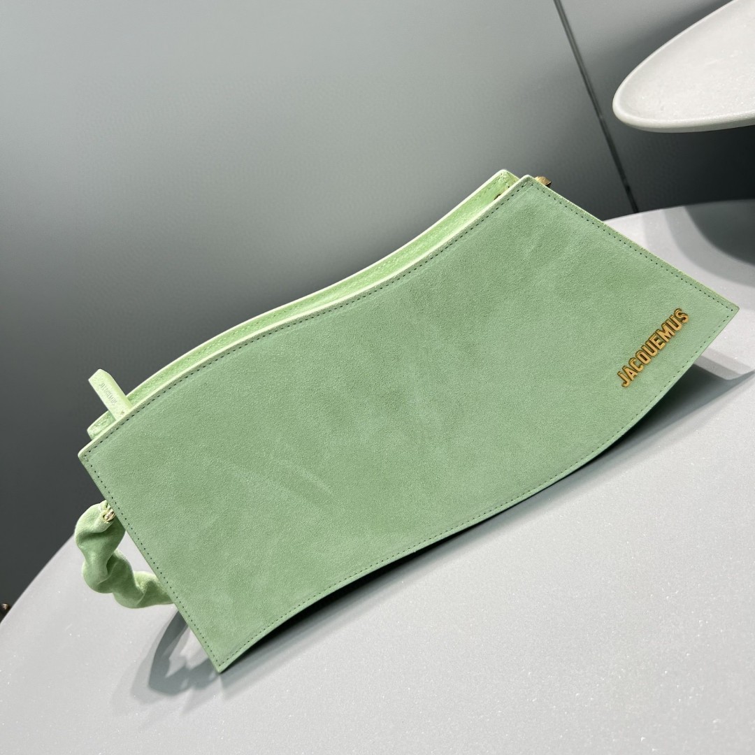 Jacquemus La Vague Ocean Curve Shoulder Bag(33-14.5-6cm) - FashionPlug