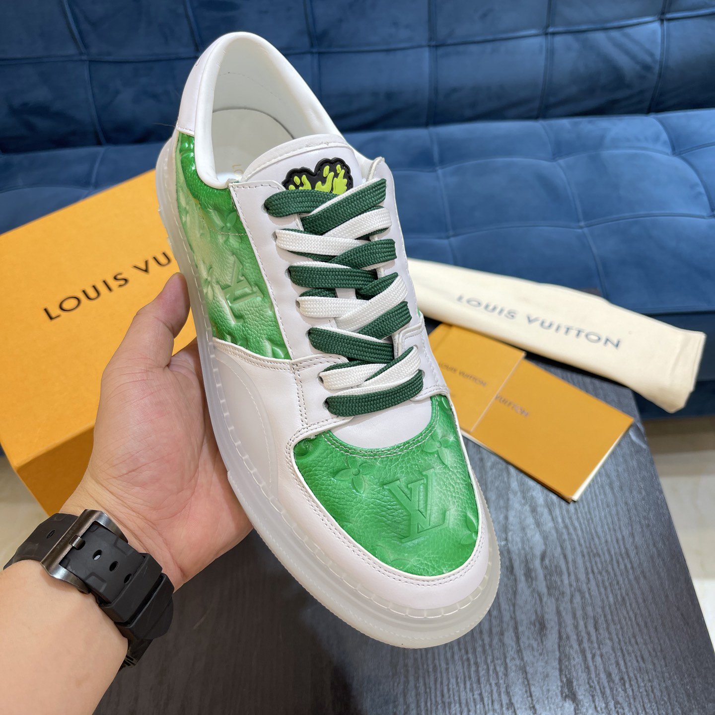Louis Vuitton LV Ollie Sneaker        - FashionPlug