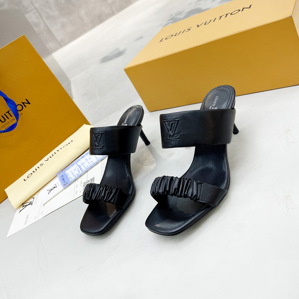 Louis Vuitton Drapy Mule   1AAB5R - FashionPlug