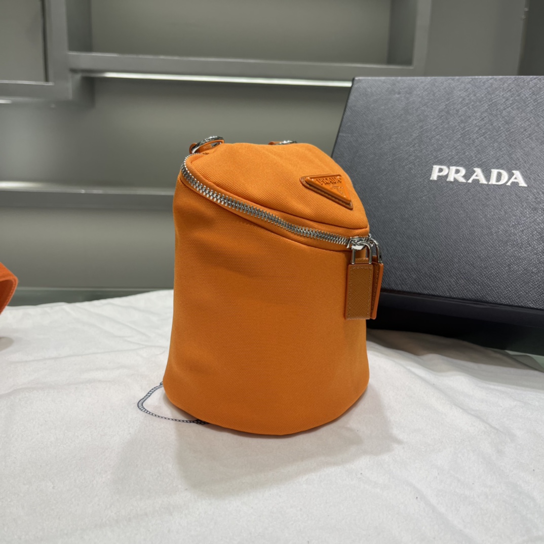 Prada Canvas Shoulder Bag(21-15-15cm)   2VH147 - FashionPlug