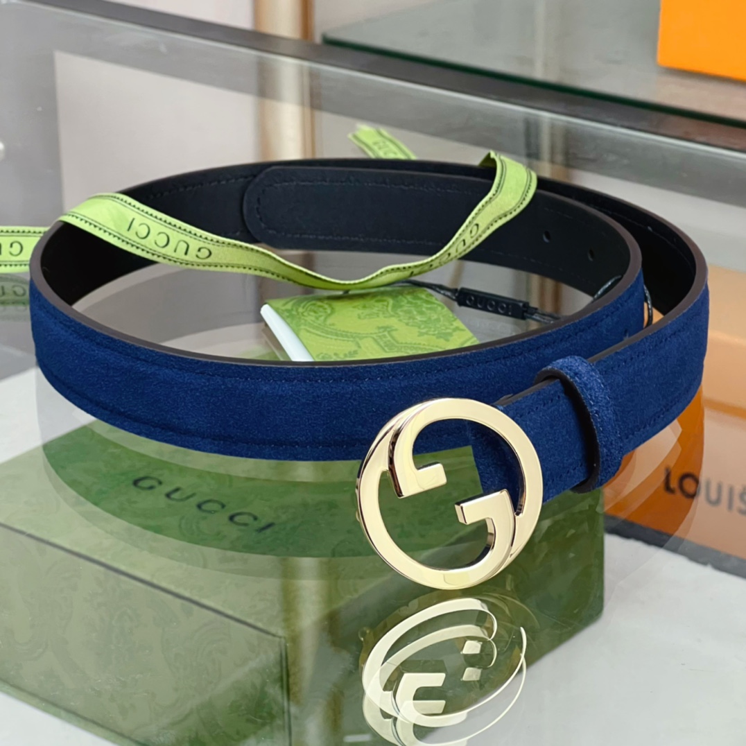 Gucci Blondie Belt  - FashionPlug