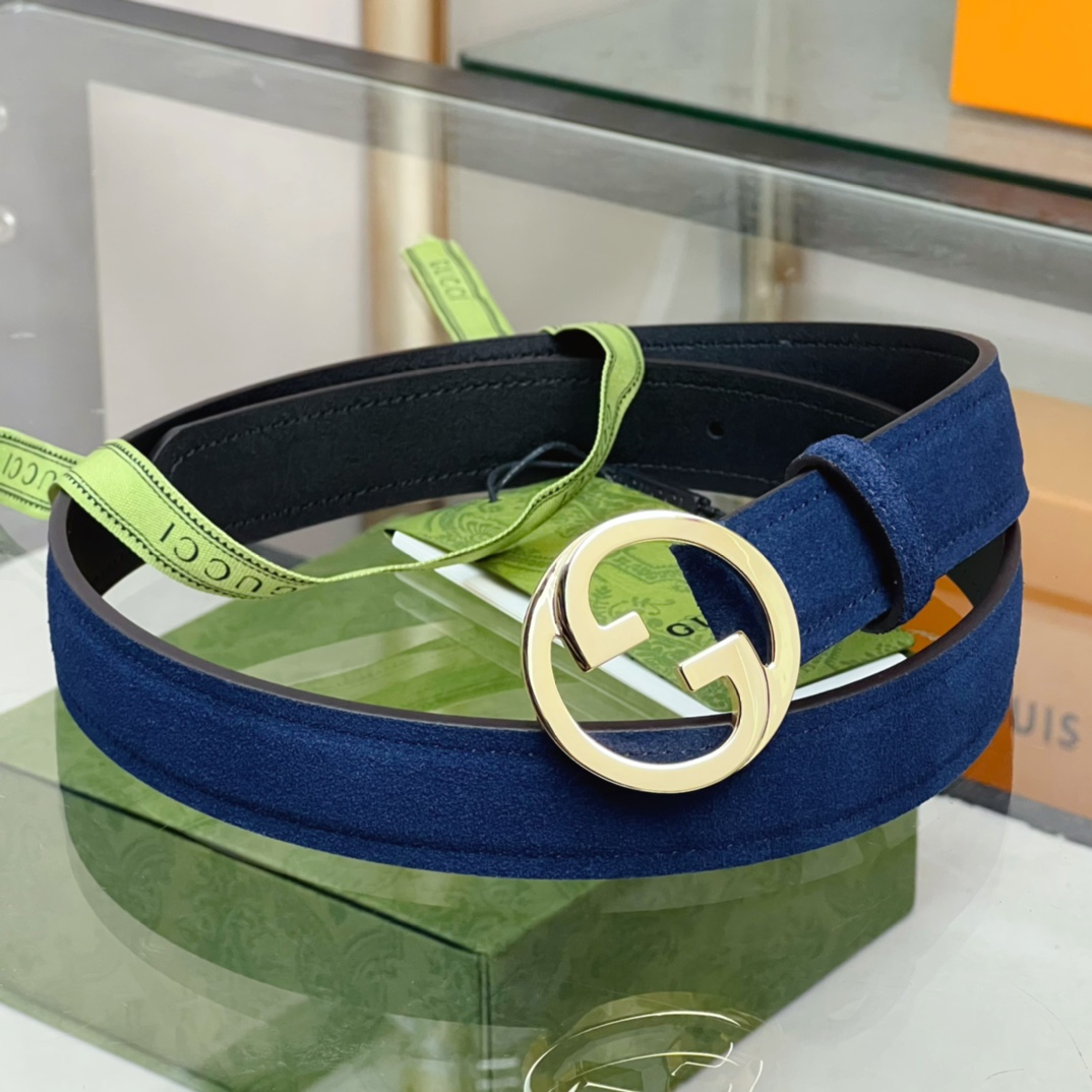 Gucci Blondie Belt  - FashionPlug