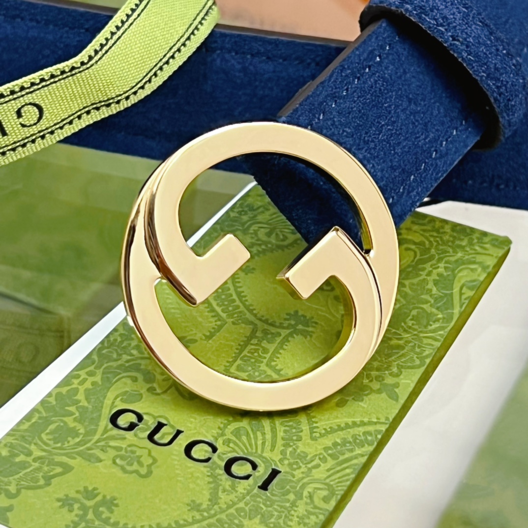 Gucci Blondie Belt  - FashionPlug