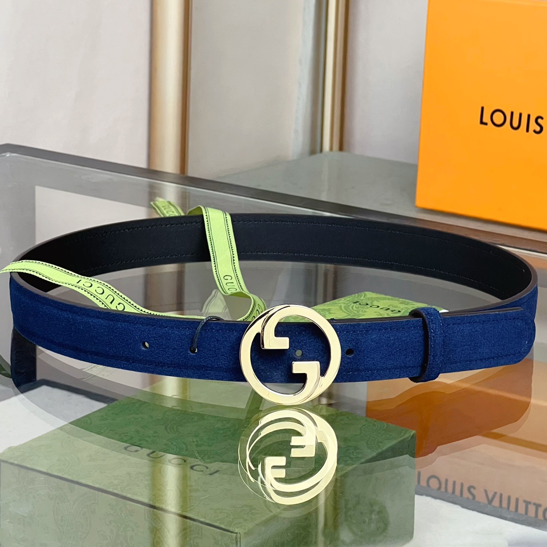 Gucci Blondie Belt  - FashionPlug