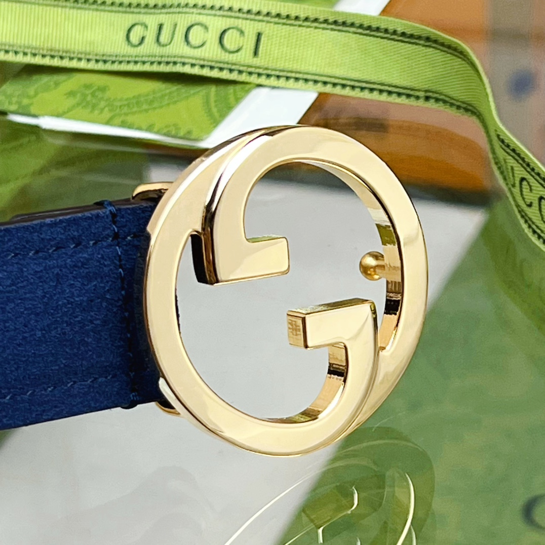 Gucci Blondie Belt  - FashionPlug