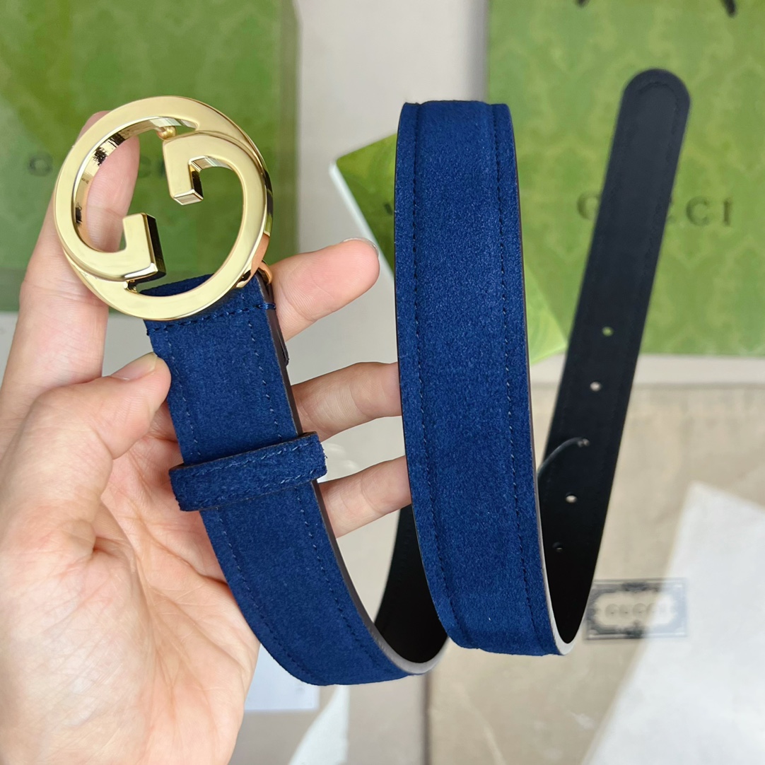 Gucci Blondie Belt  - FashionPlug