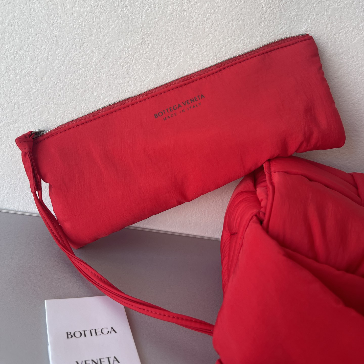 Bottega Veneta Padded Tech Cassette Padded Intreccio Nylon Cross-Body Bag(30-15-7.5cm) - FashionPlug