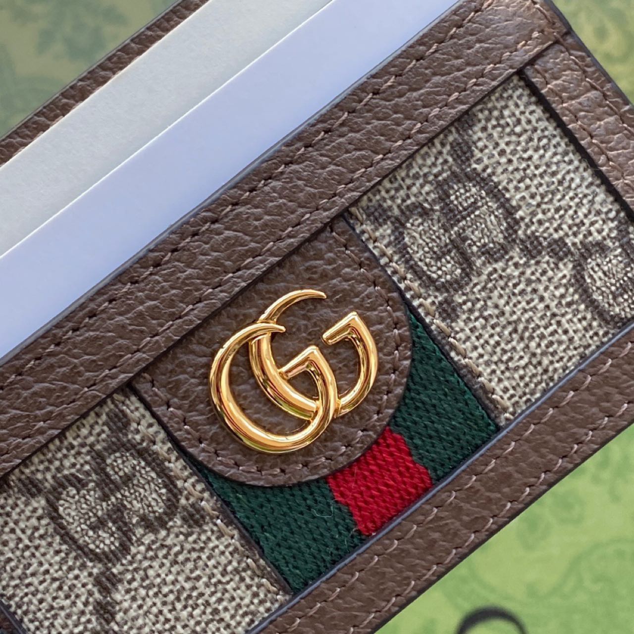 Gucci Ophidia GG Card Case(10-7.5CM) - FashionPlug