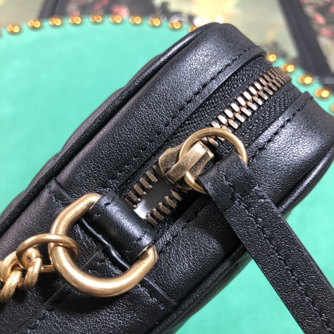 Gucci GG Marmont Mini Bag(10.5-17-5cm) - FashionPlug