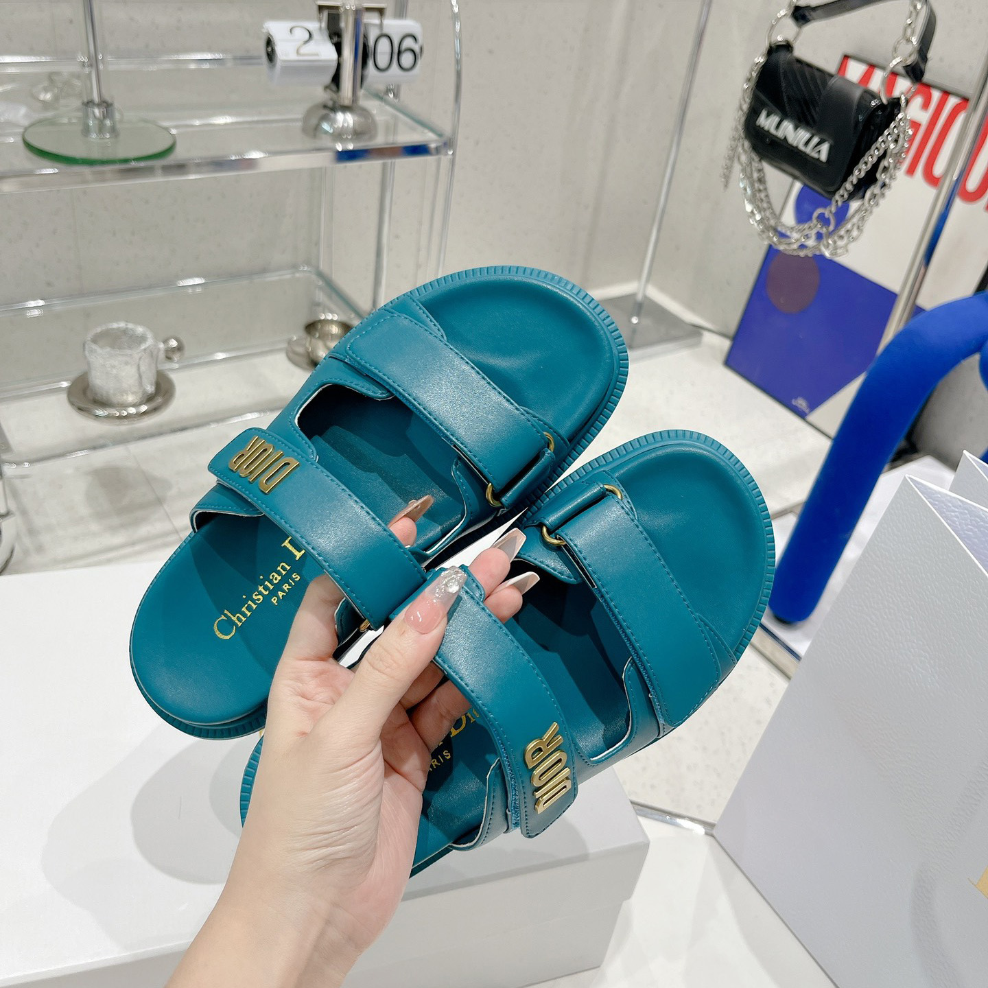 Dior Women Dioract Sandal - FashionPlug