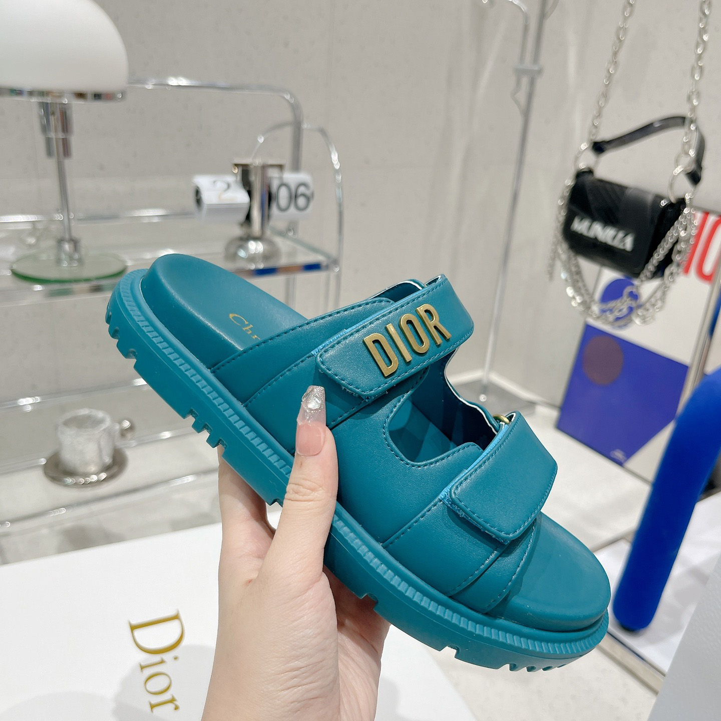 Dior Women Dioract Sandal - FashionPlug