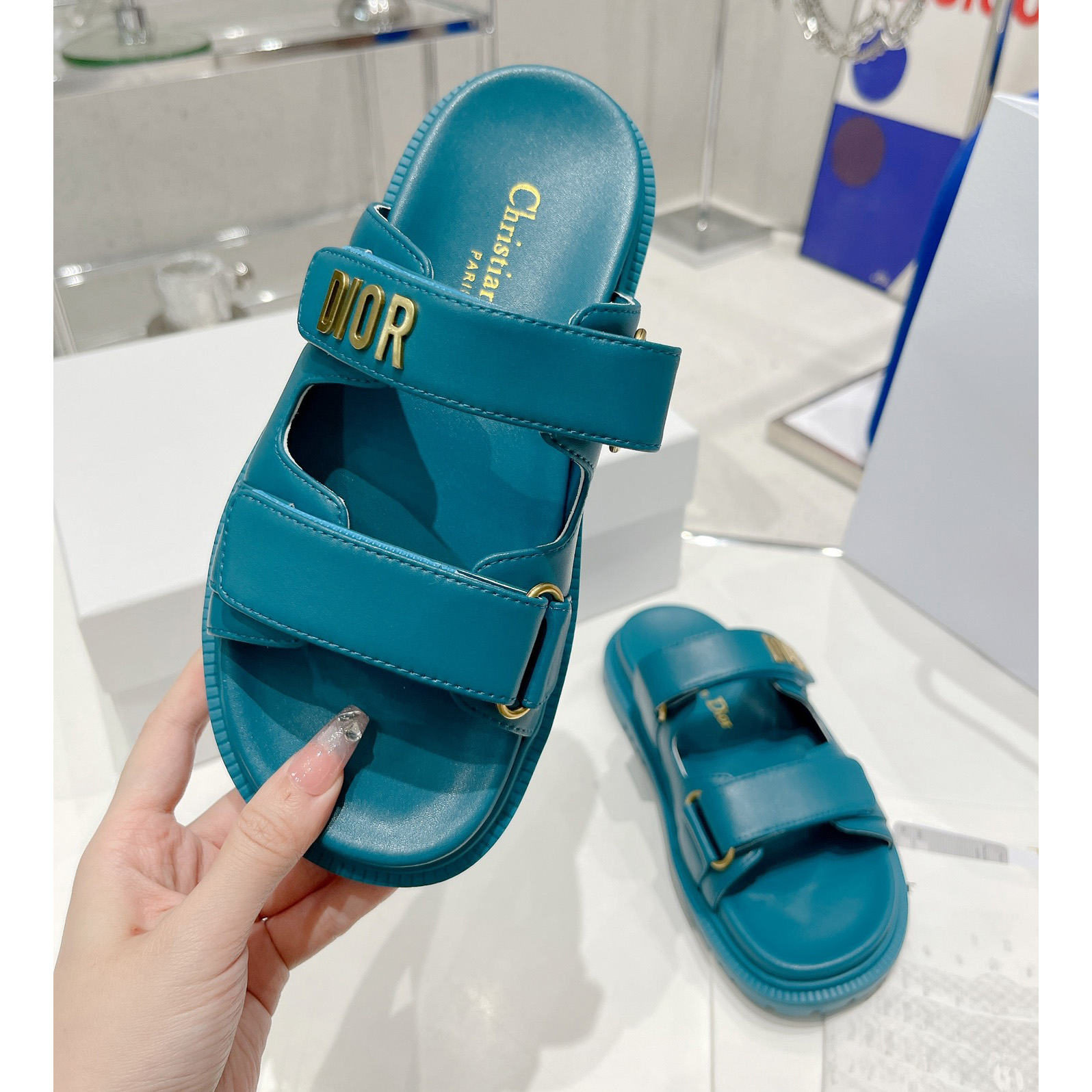 Dior Women Dioract Sandal - FashionPlug