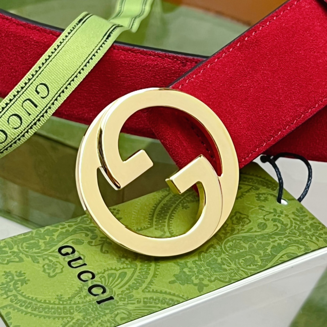 Gucci Blondie Belt  - FashionPlug