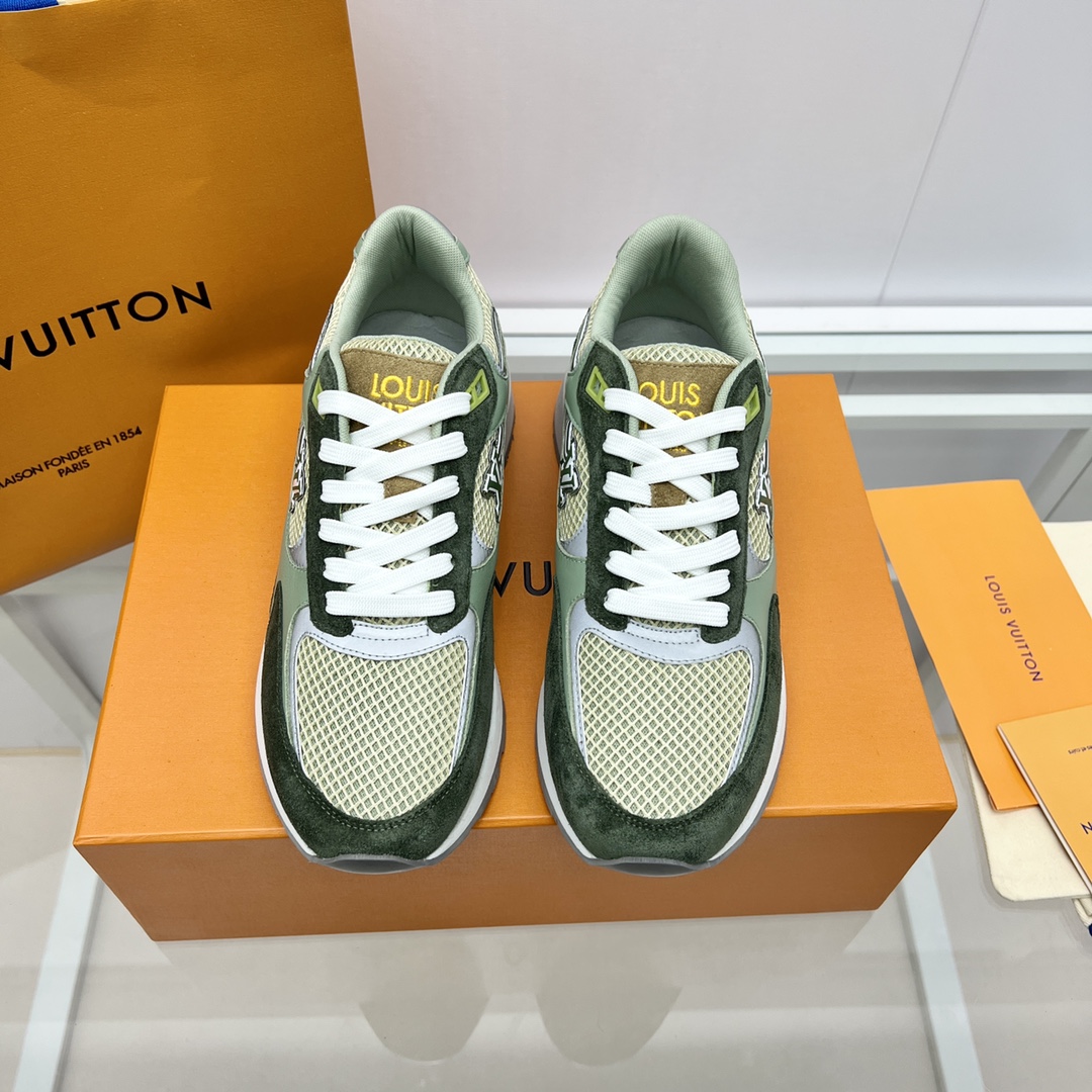 Louis Vuitton Run Away Sneaker   (upon uk size) - FashionPlug