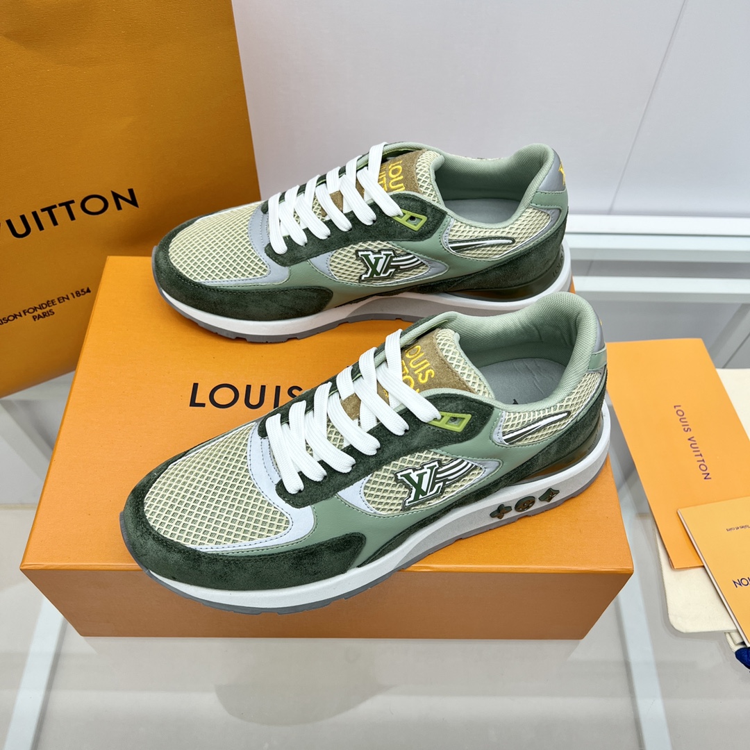 Louis Vuitton Run Away Sneaker   (upon uk size) - FashionPlug