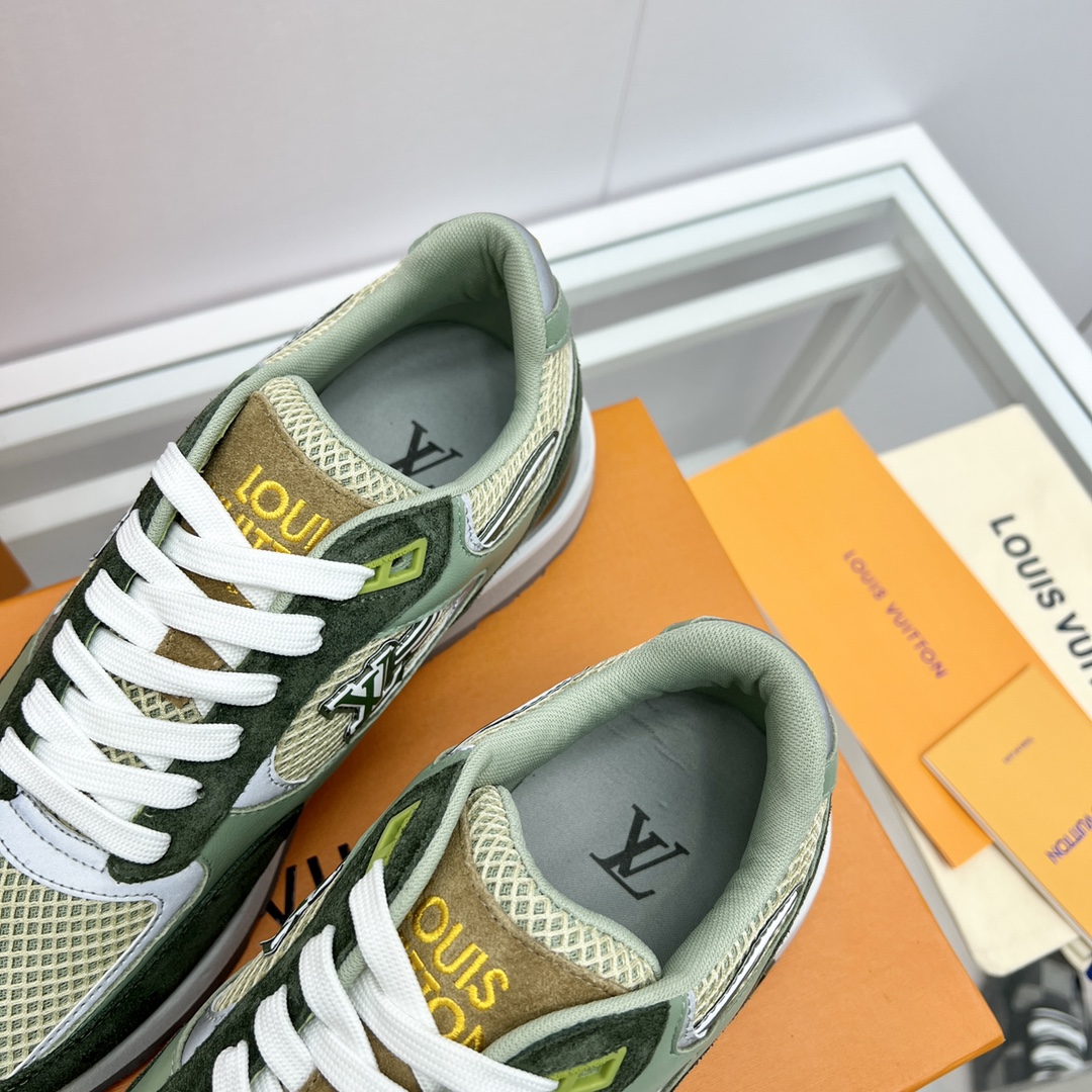 Louis Vuitton Run Away Sneaker   (upon uk size) - FashionPlug