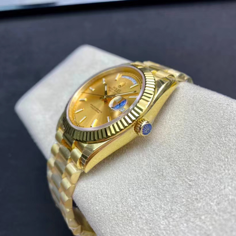 Rolex Day-Date 40 Watch In Yellow Gold - FashionPlug