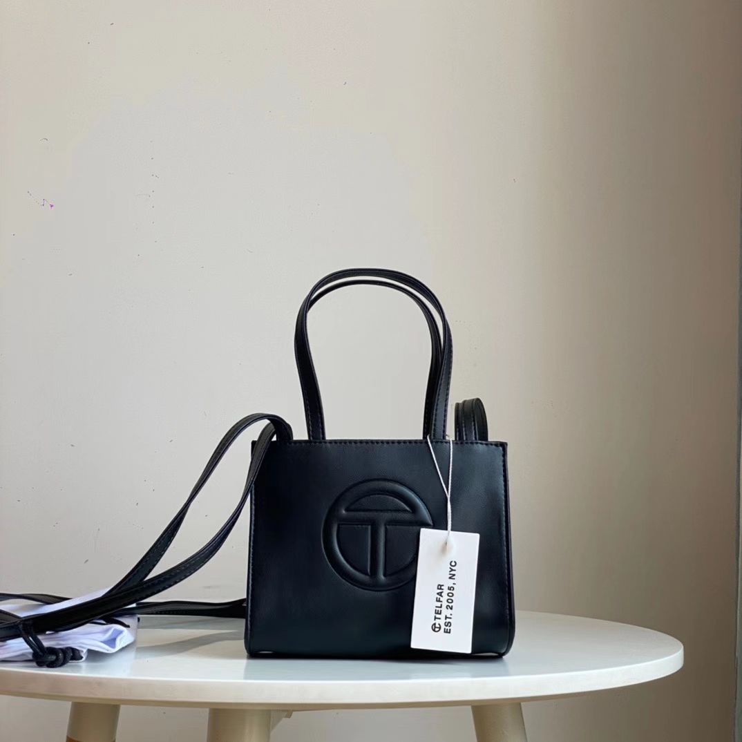 Dolce & Gabbana Small Black Shopping Bag(17-14-8) - FashionPlug