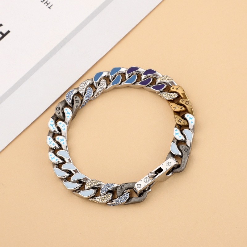 Louis Vuitton LV Chain Links Bracelet  21cm   mp2776 - FashionPlug