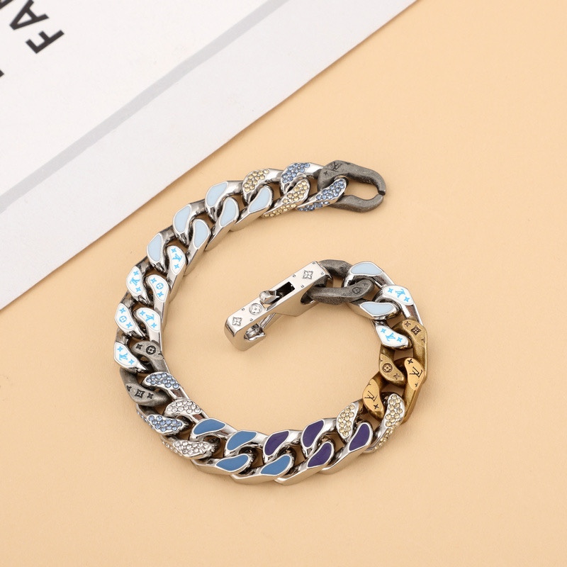 Louis Vuitton LV Chain Links Bracelet  21cm   mp2776 - FashionPlug
