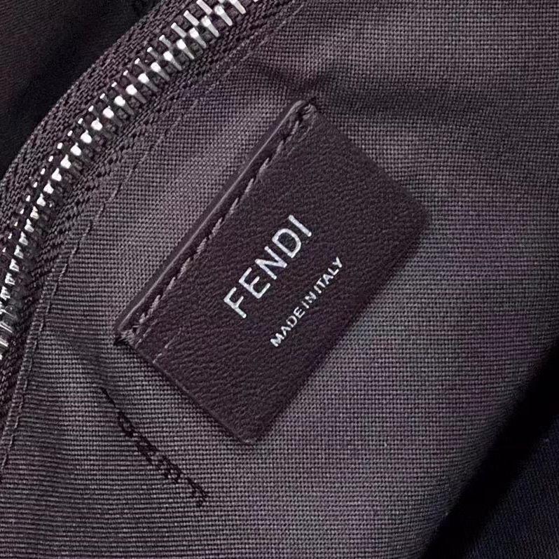 Fendi By The Way Medium Brown Leather Boston Bag(28-20-11CM) - FashionPlug